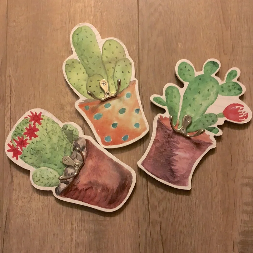 Cactus Wall Hooks